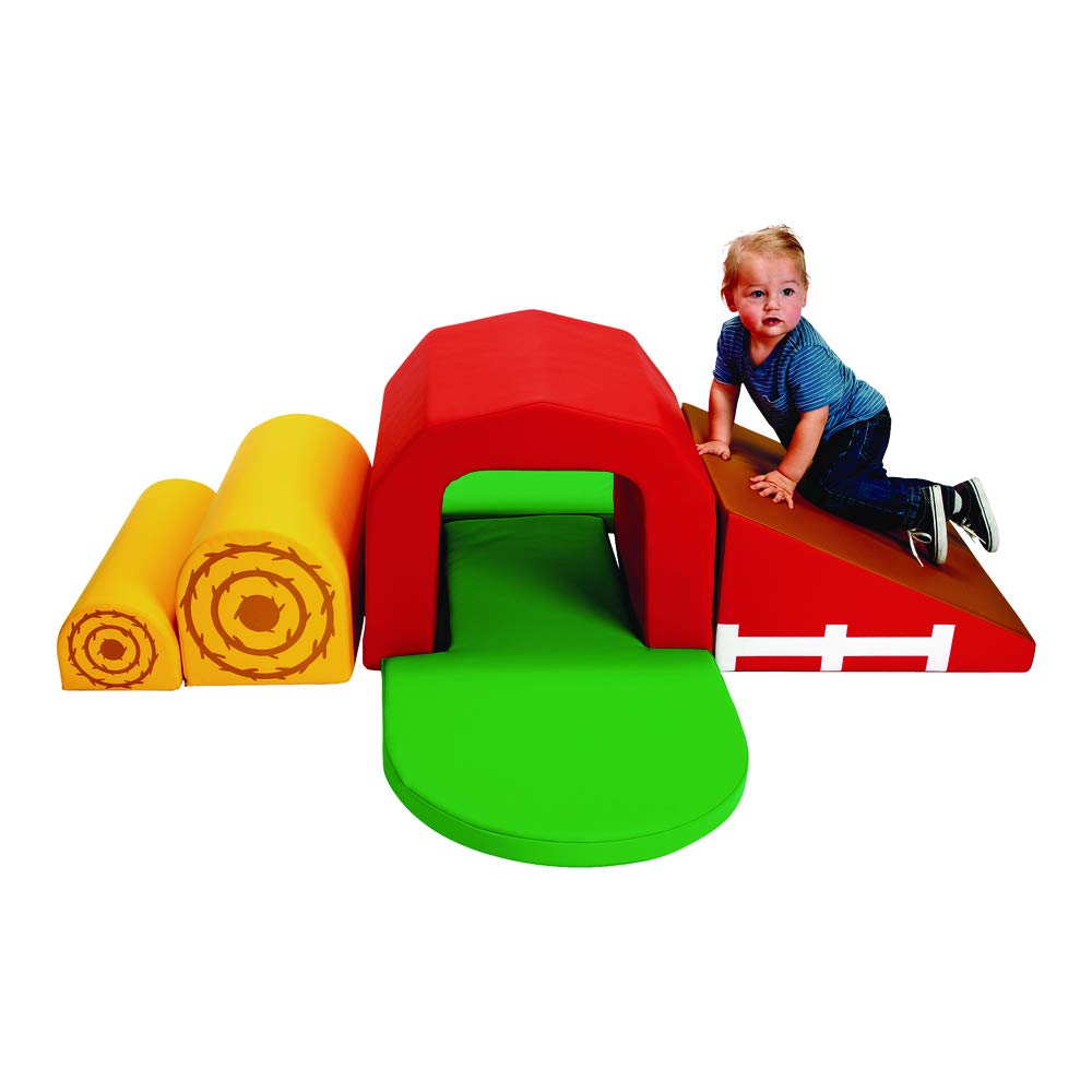 farm foam climber playset